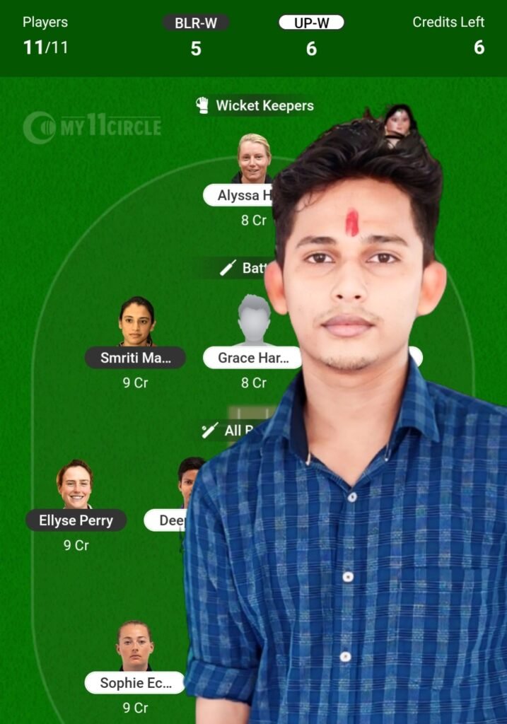 Rcb Vs Upw Wpl Match Prediction Dream Team New Playing Xi