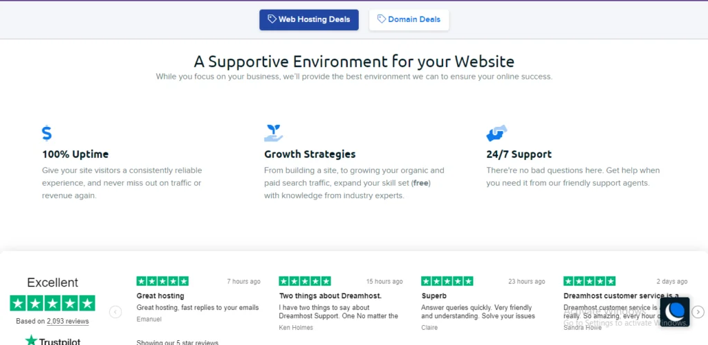 Review of DreamHost