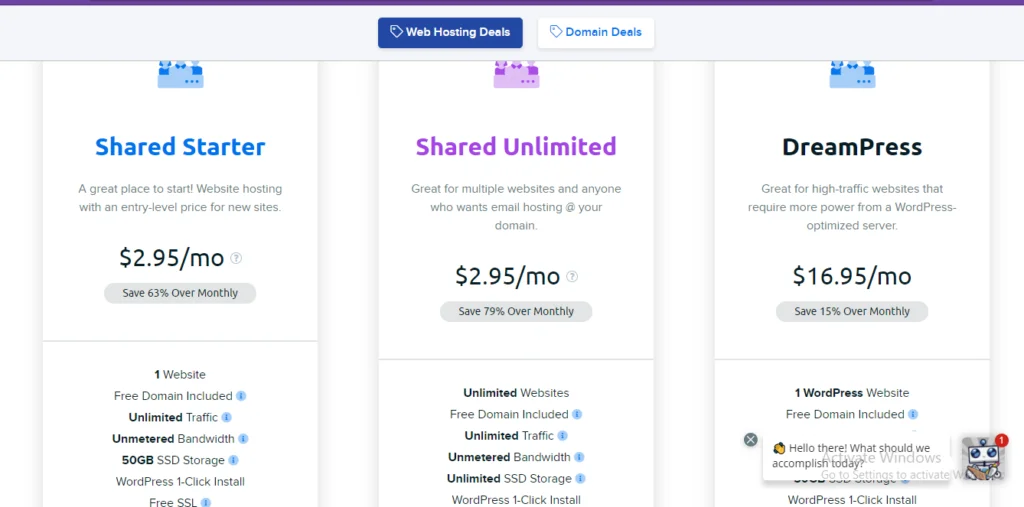 Review of DreamHost