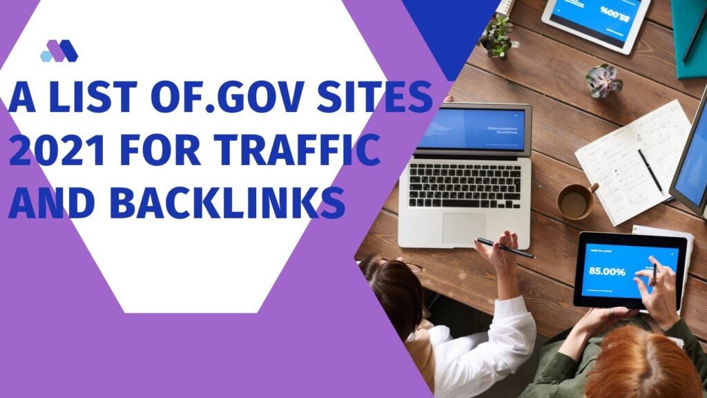 A list of .Gov sites 2021 for traffic and backlinks